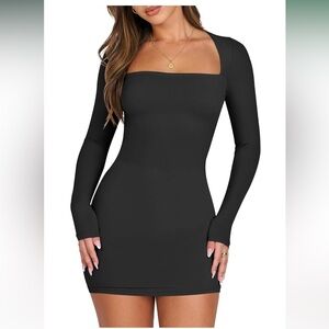 Black Long Sleeve Dress